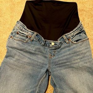 Abercrombie & Fitch Maternity Ankle Straight Jeans
